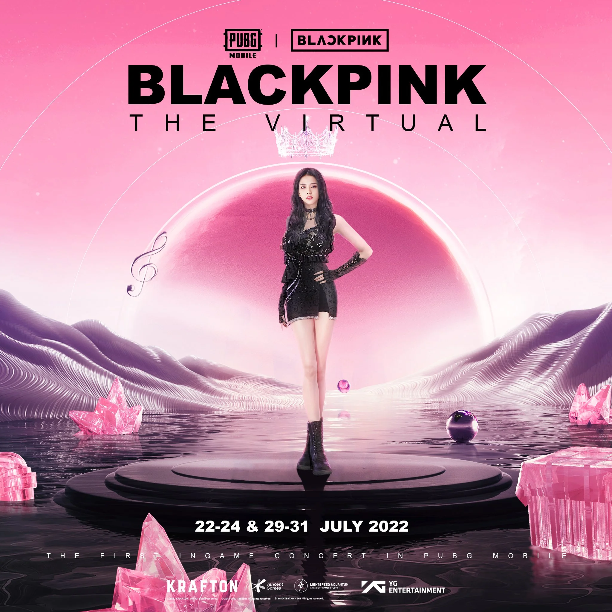Blackpink x PUBG Mobile: The Virtual — Greysuitcase